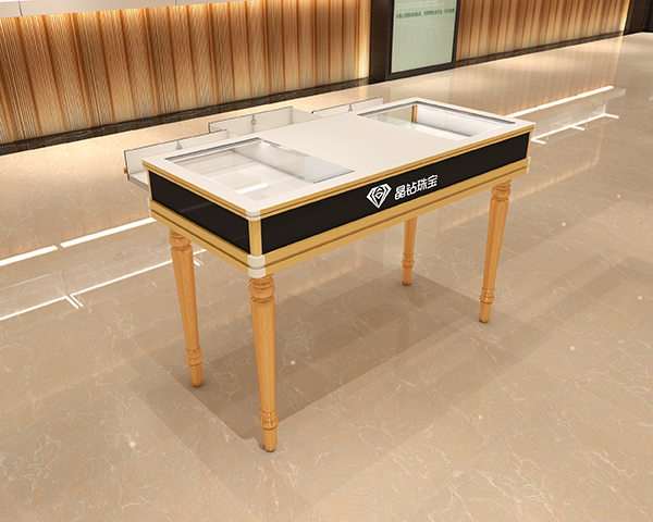 珠寶展示柜 首飾飾品柜臺(tái) 收銀服務(wù)臺(tái) 多功能展示柜